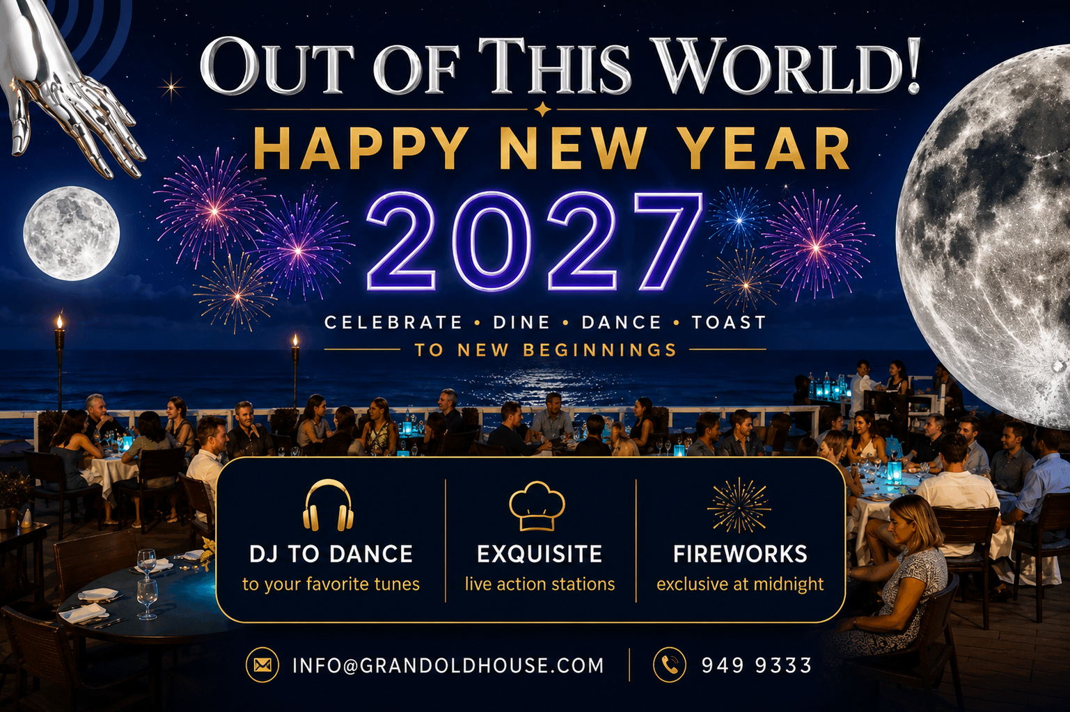 New Years Eve at Grand Old House